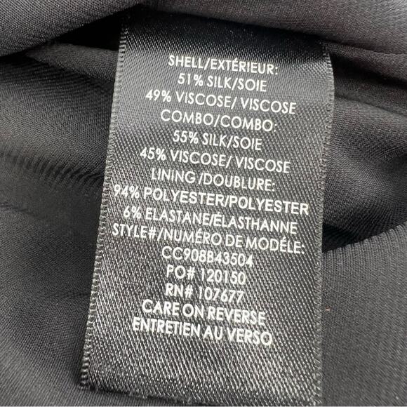 NWT Alice + Olivia Julius Floral Ruffle Dress Sz M - Picture 9 of 9